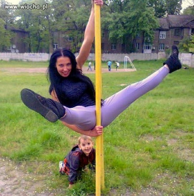 Wygimnastykowana mama